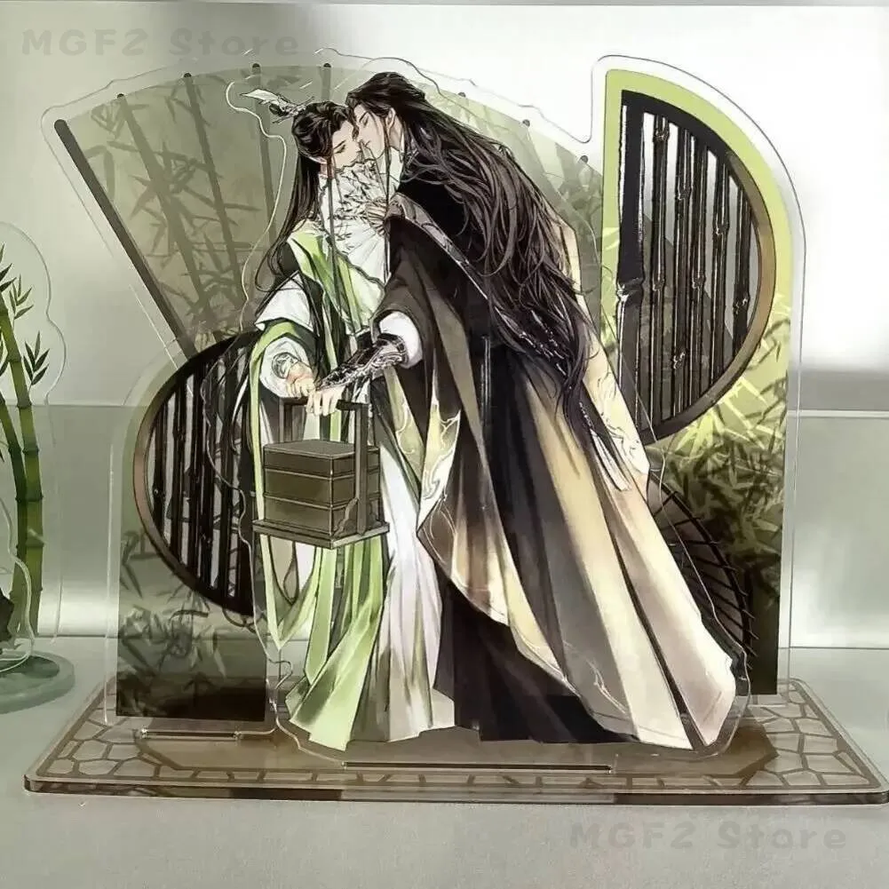 

ГОРЯЧАЯ НОВИНКА 2026: Настольная декоративная фигурка-стенд «Система самоспасения злодея» (Луо Бинхэ, Шэнь Цинцю) — Акриловая модель по аниме