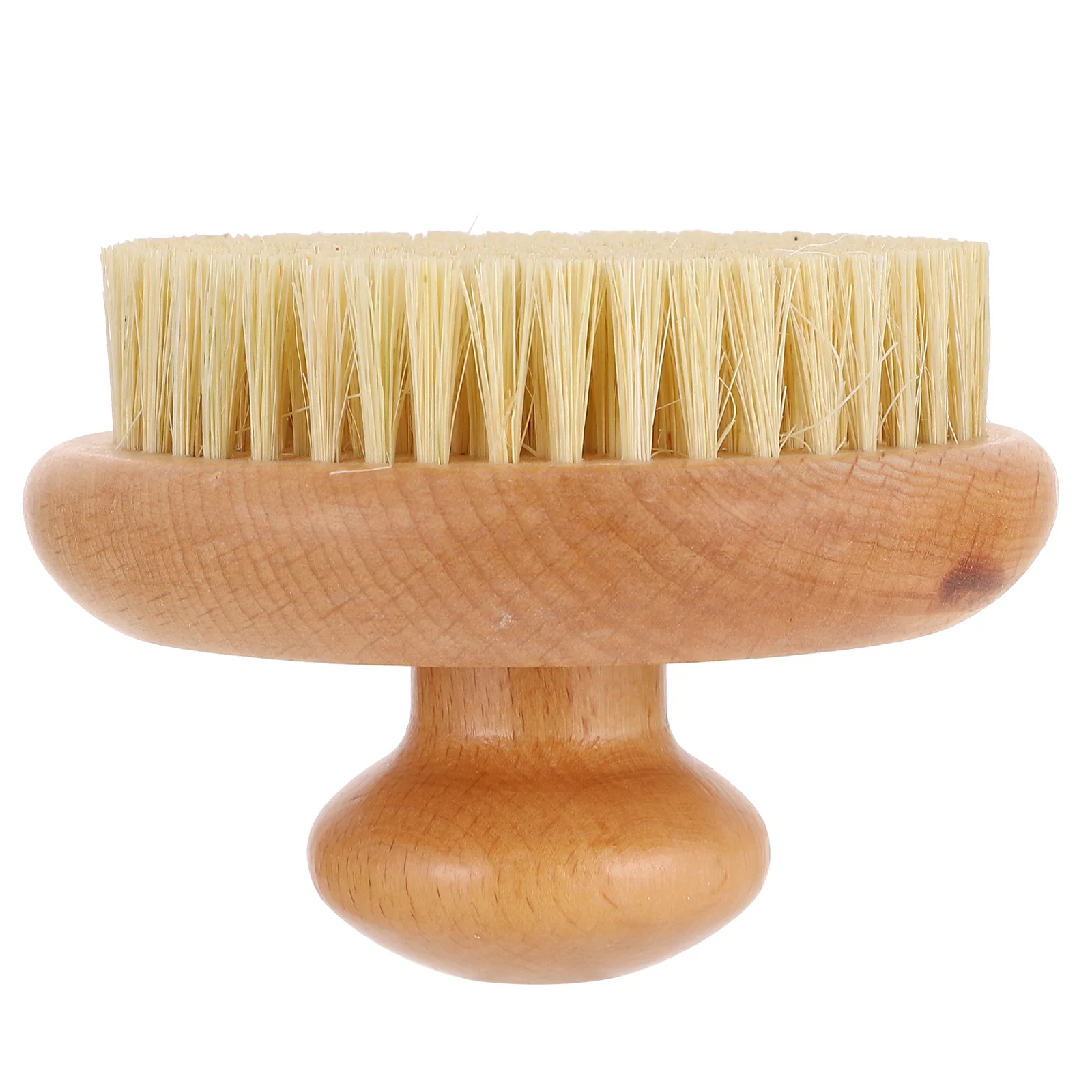 Scrub Bath Brush Body Scrubbers Wooden Sisal Dry Brushing Scrubbing Bathing Supply Tool Round Export