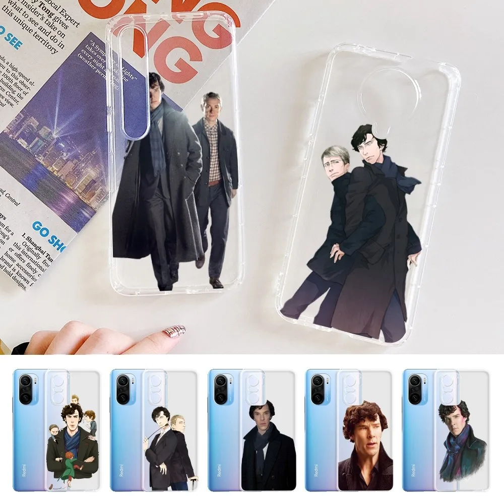 

221b-S-Sherlock-Holmes-TV Mousepad For Samsung S 20 21 22 23 for Redmi Note7 8 9 10 for Huawei P20 30 40 Clear Case