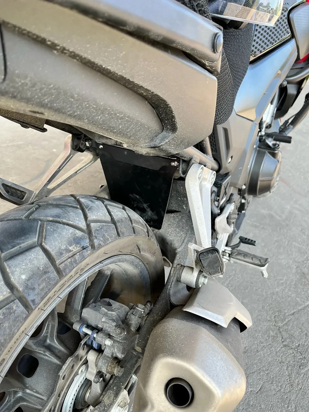 CB500X CB 500 X 2023 2024 Błotnik tylny do Honda CB 500X 2022 Osłona amortyzatora Gumowa osłona tylnego błotnika Akcesoria Moto