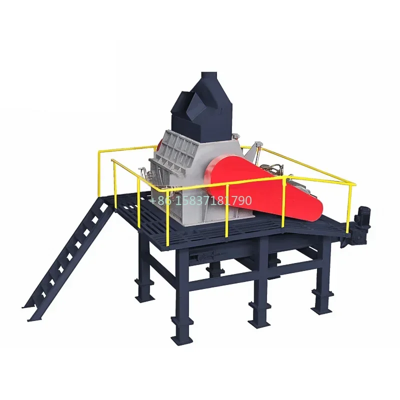 Plastic Recycling Shredder Machine Single Double Shaft Shredding Rubber Tire Waste Plastic Bottle Metal Scrap Shredder Machine