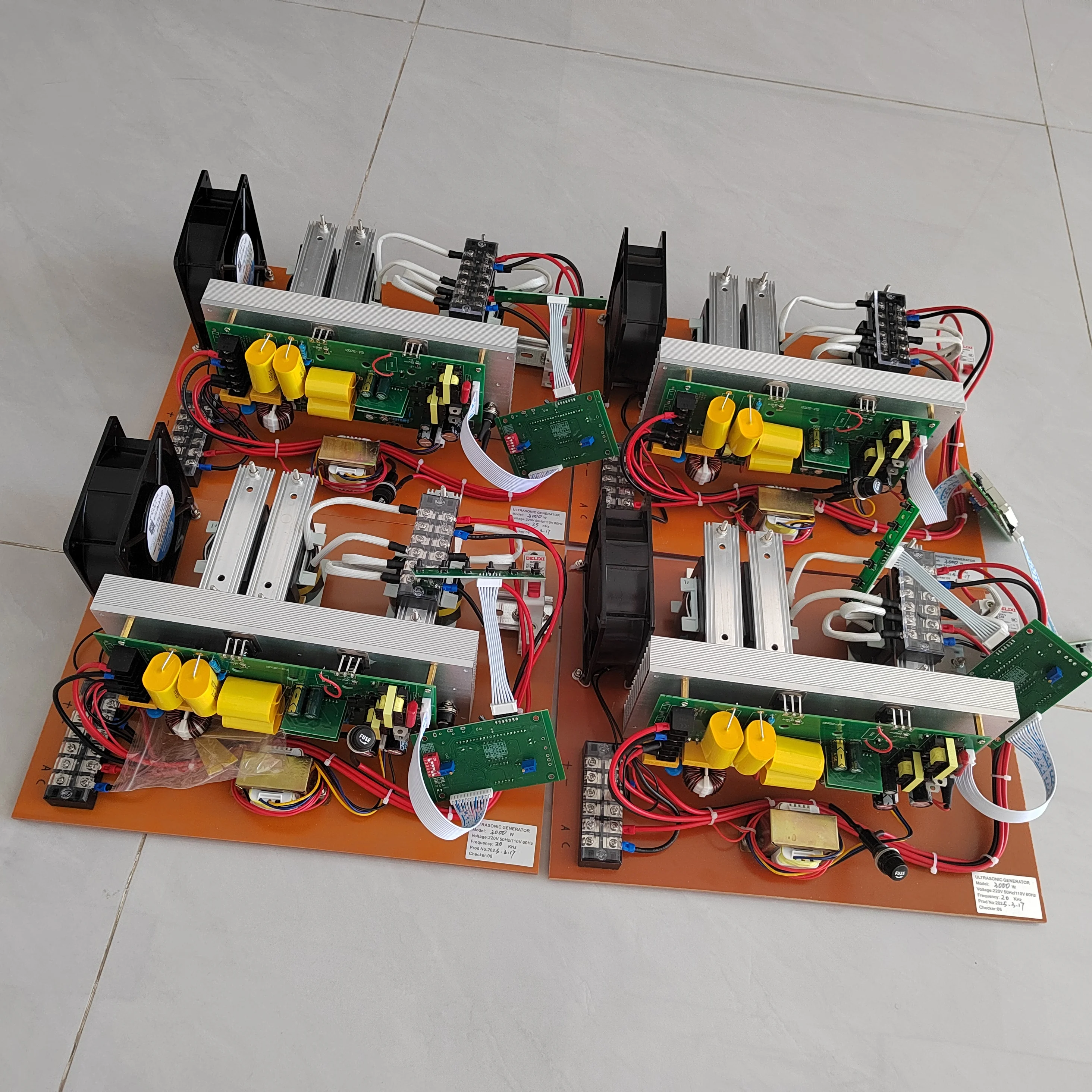 33 كيلو هرتز 600 واط مولد بالموجات فوق الصوتية الرقمية PCB سائق لوحة دوائر كهربائية للمنظف الصناعي