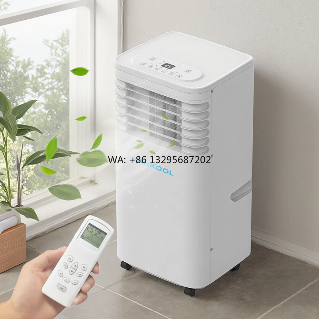 

Portable 7000btu Standing AC Cooler Electric Air Conditioning System Mobile Potable Air Conditioner