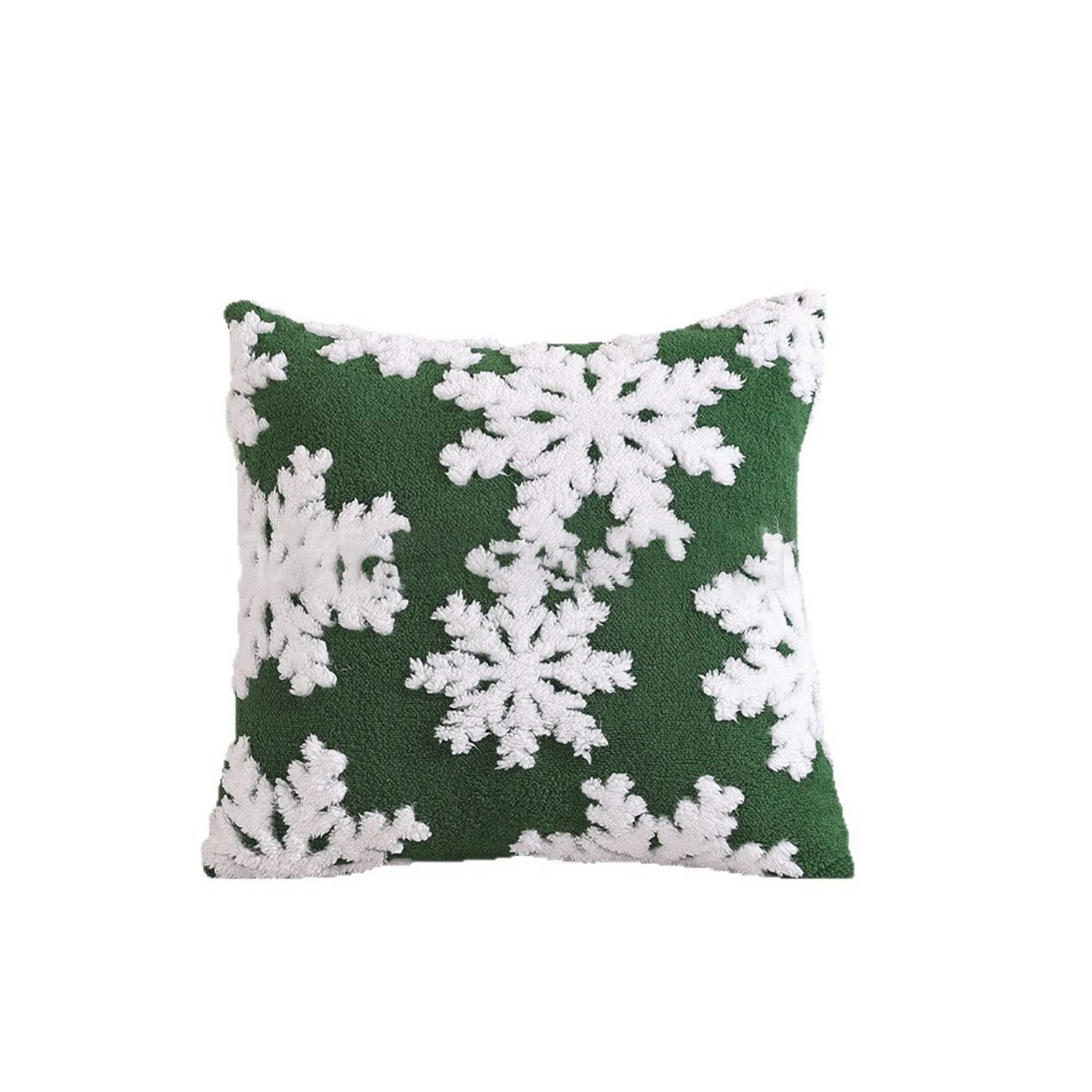 

Popular Christmas Tree Pillowcase With Christmas Star Embroidery, Sofa Cushion, Home Pillowcase With Print