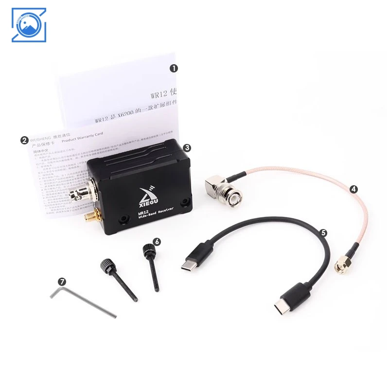WR12 54-1000MHz 高感度広帯域受信機キット XIEGU X6200 短波ラジオ拡張用