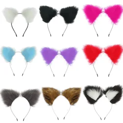 New Girls's Cat Ears Cute Headbands Sexy Hairpin with  Animal Hair Band   Hoop Accessories Boho Headwear Girl Birthday Party