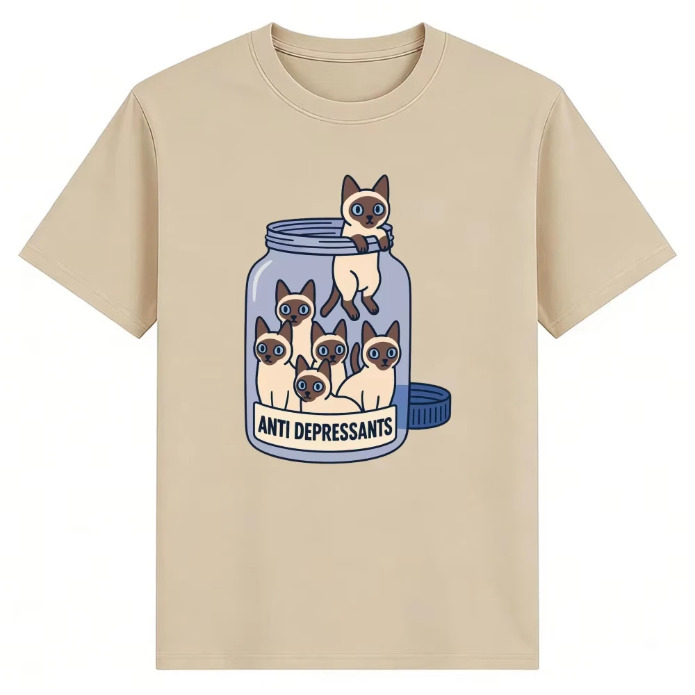 2026 Cute Siamese Cat Jar 