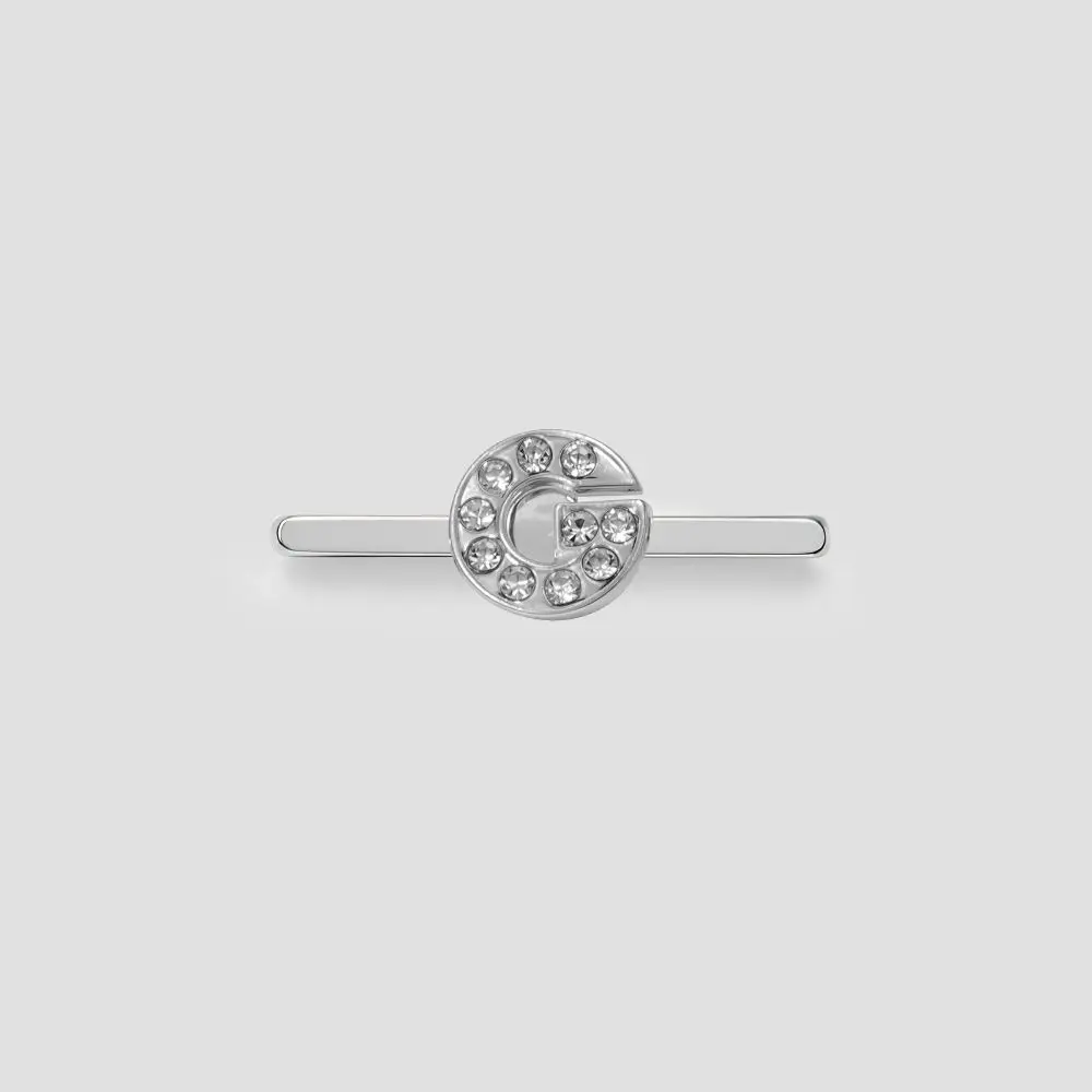 Strap Slide Charm Watch Strap Letter Charm Silver Alphabet Letter Watch Bracelet Ornament Rhinestone for Whoop 5.0/5.0 MG/4.0