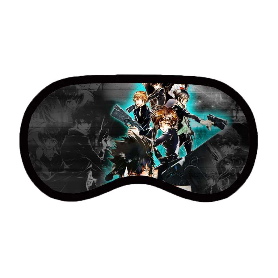 anime Psycho-Pass MPatch Unisex Sleep Blindfold Casual Eyes Mask Eyepatch Breathable Teenager Cute Cartoon Eyes Mask