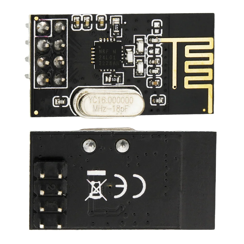 NRF24L01 + moduł transmitujący bezprzewodowa transmisja danych moduł nadajnik-odbiornik radiowy 2.4GHz NRF24L01 wersja ulepszona do Arduino Raspberry