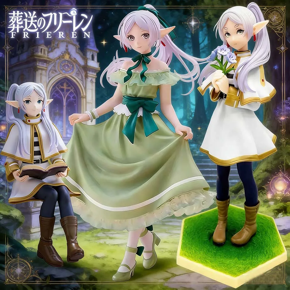 14cm Frieren Beyond Journey's End Anime-Figur Noodle Stopper Frieren Actionfigur Luminasta Frieren Figurine Sammlermodell