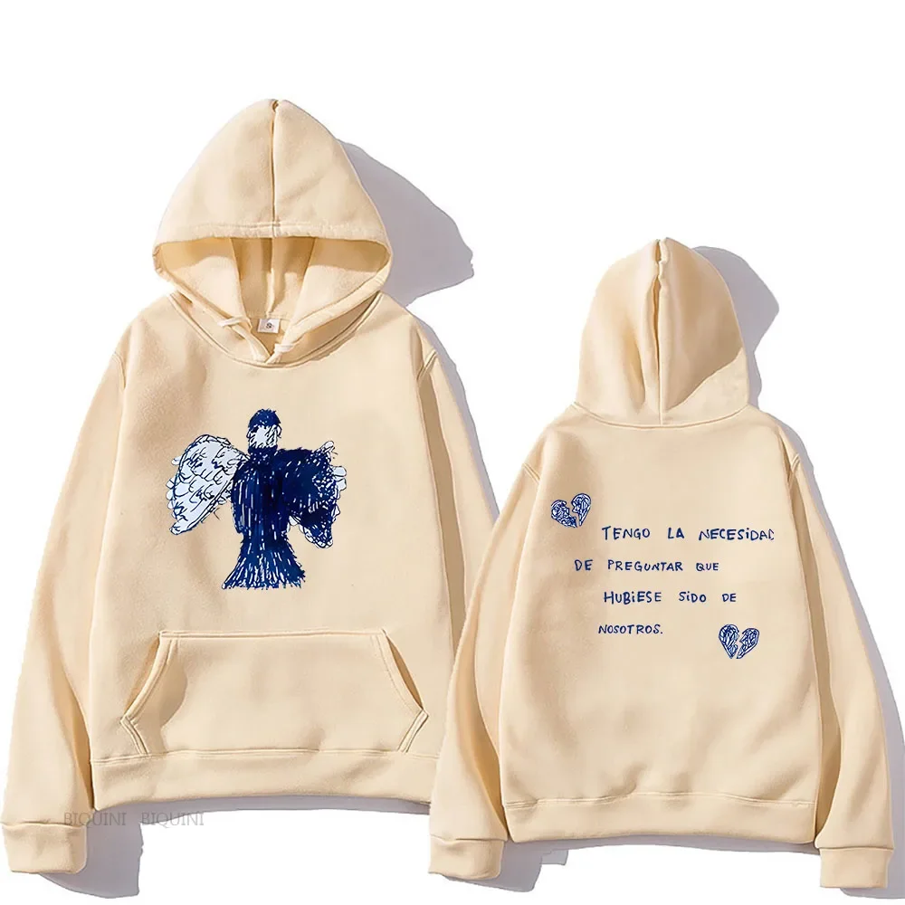 Hip Hop Milo J Hoodie with Pocket Gothic Hooded Sweatshirt for Autumn/Winter Fleece Clothing Sudaderas Con Capucha Punk Hoody