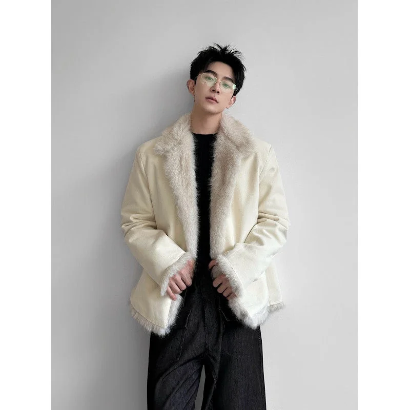 

Extreme Cold Resistant Faux Fur Lined Jaet Inteated Warmth Youth Faion Urban Sle Polyester Fiber Long Sve Coat