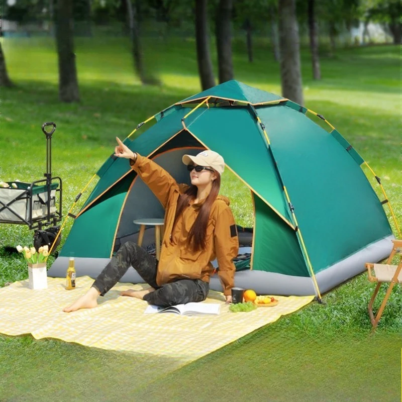 Naturehike Camping Tent Winter Awning Fishing Backpacking Camping Tent Folding Automatic 2 Person Carpa De Viaje Outdoor Gear