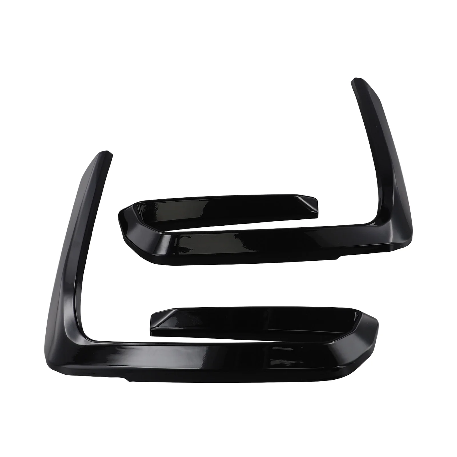 

Glossy Black Fog Cover G05 Fog Light Trim For Car Exterior Decoration High Universality Fitment Manual Measurement