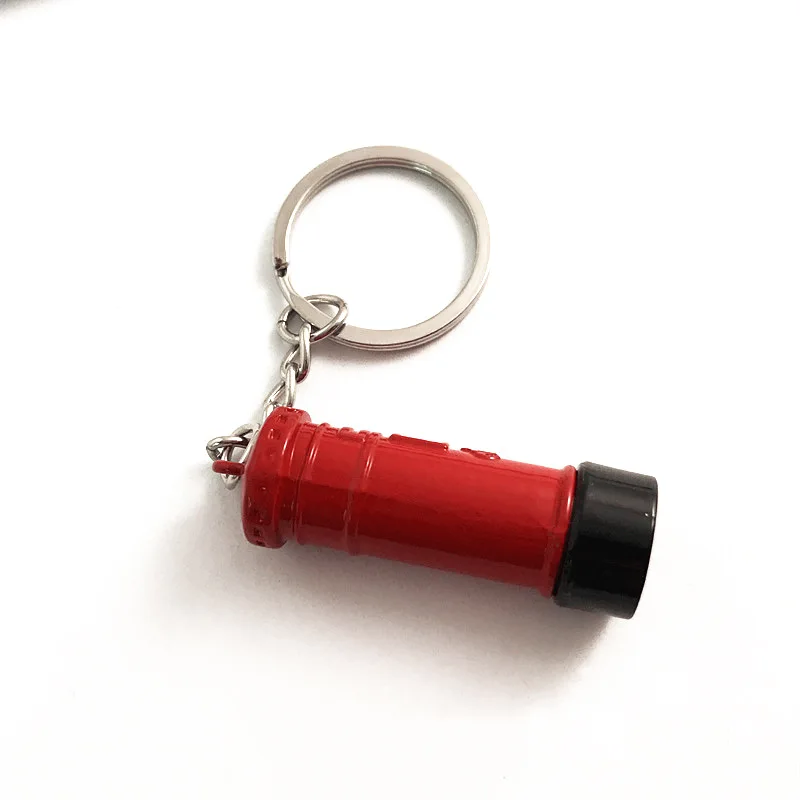 Classic London Red Bus Po Box Stereo Keychain Holder Phone Box Charm Pendant For Men And Women Party Exquisite Gifts