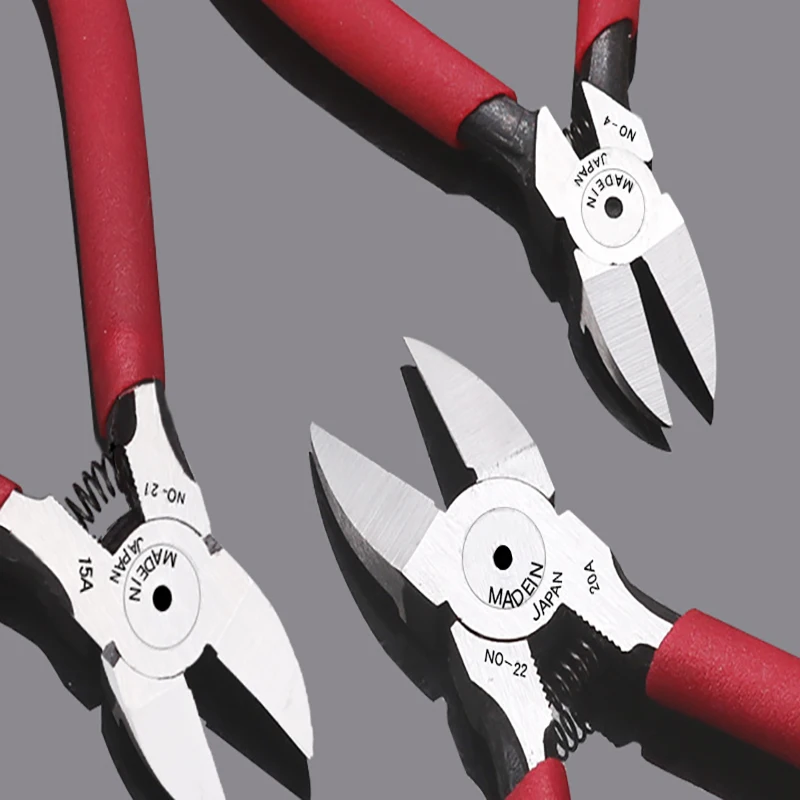 5/6inch Diagonal Pliers Multi Functional Electrical Wire Cable Cutters Cutting Side Snips Flush Nipper Hand Tools