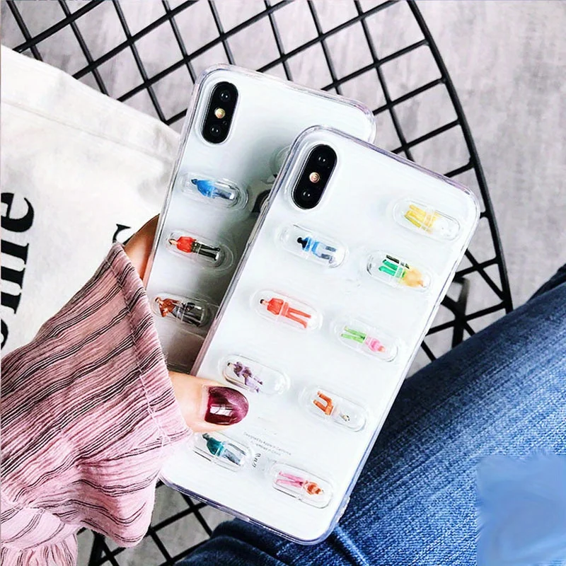 Capsule Mini People Figurines - DIY Phone Case Decoration Charms & Craft Supplies view 5