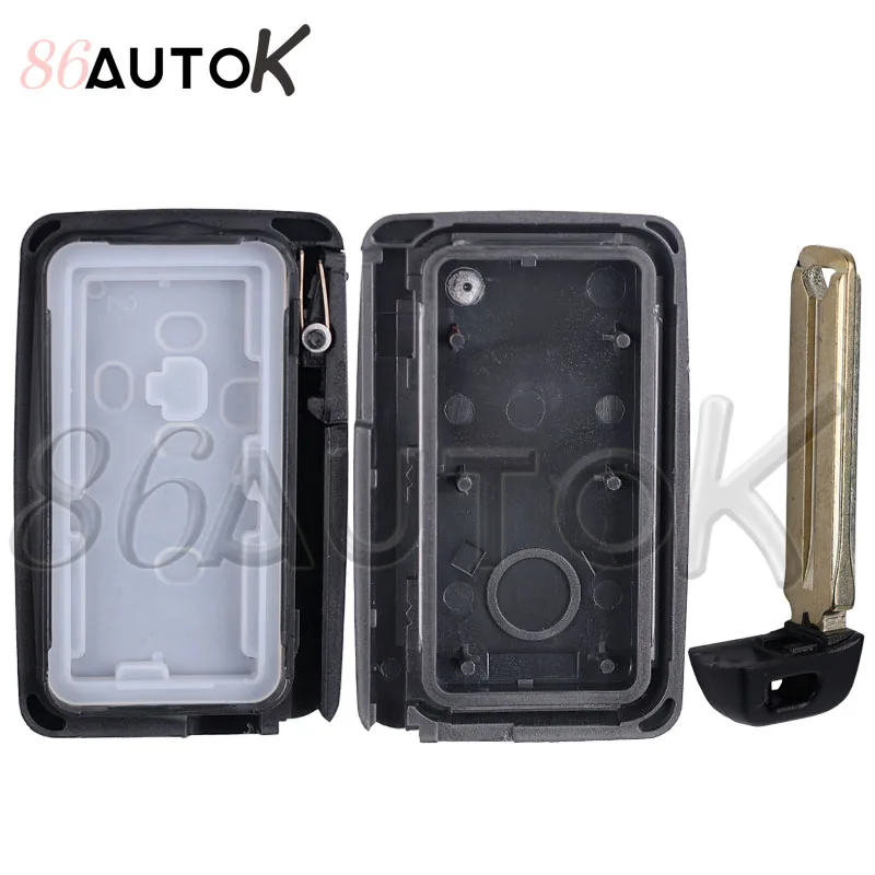 Chave remota automática 271451 -6340 para Toyota Axio Premio Key Case 4D Chip 312MHZ Substituição de chave de carro inteligente 2/3 botões