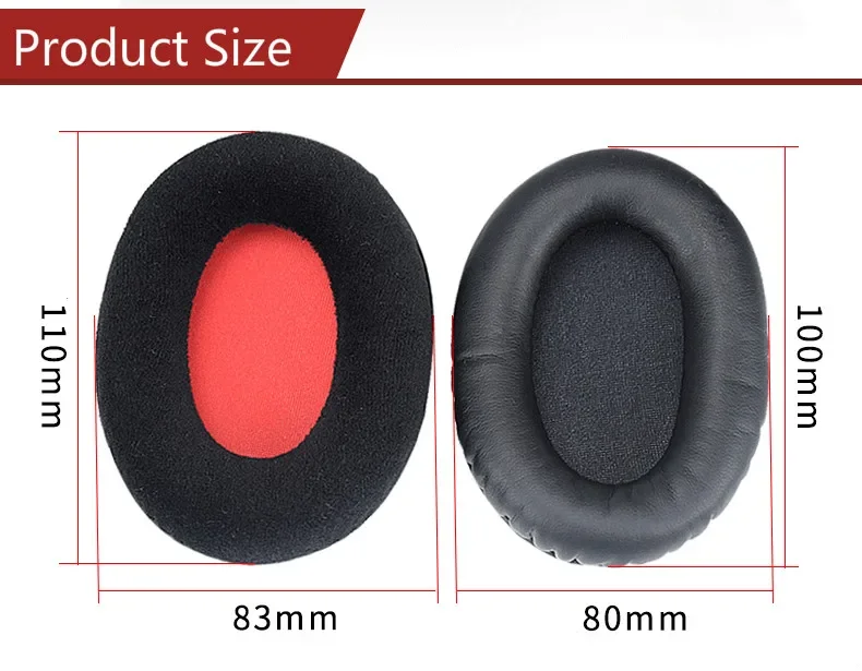 Ear Pads for Kingston HSCD KHX-HSCP Hyperx Cloud ii 2 stinger Headphones Replacement Foam Earmuffs Ear Cushion Accessories