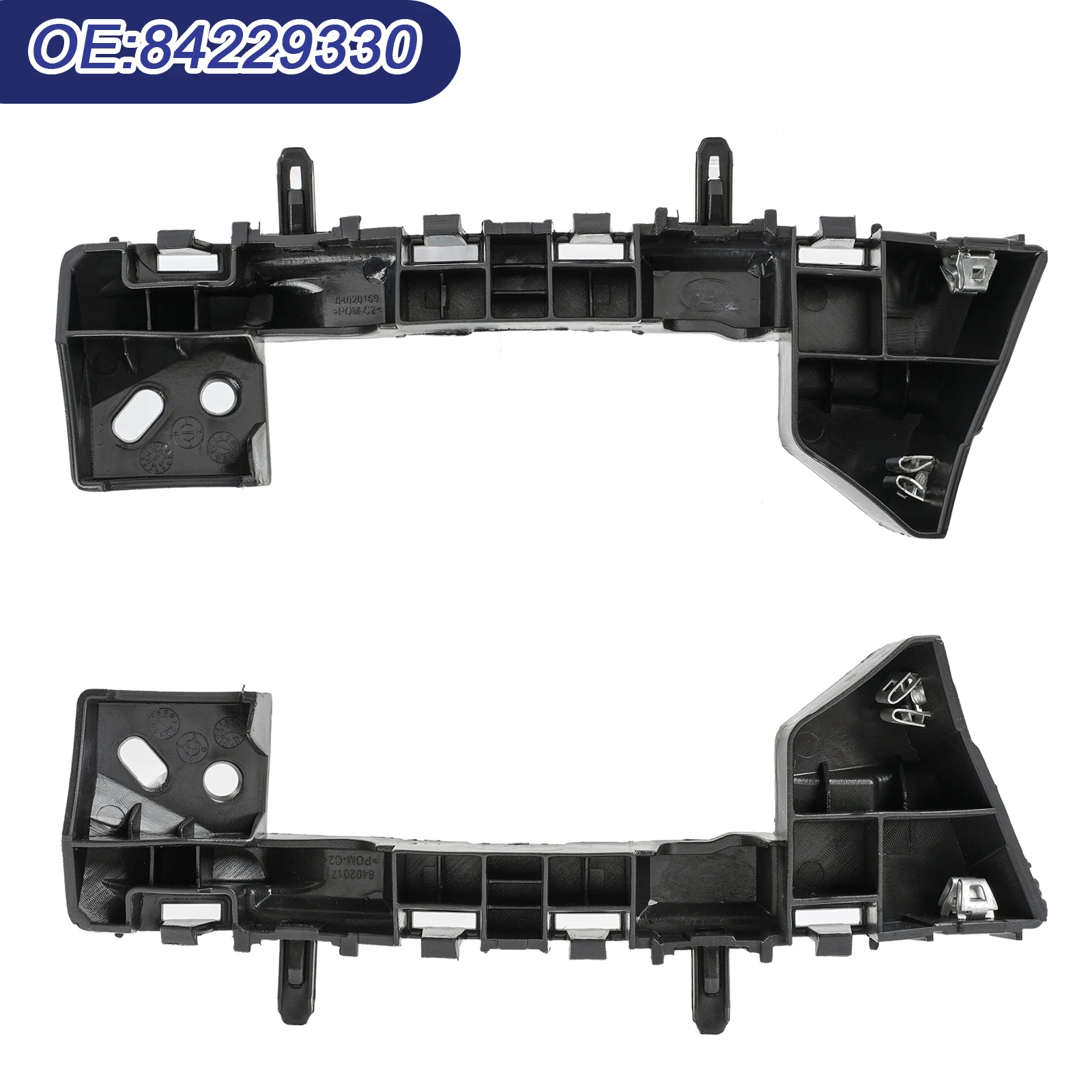 For Chevrolet Cruze 2016 2017 2018 19 Car Front Bumper Retainer Brackets Spacer Left Right Pair Side Beam Mount Support 84229332