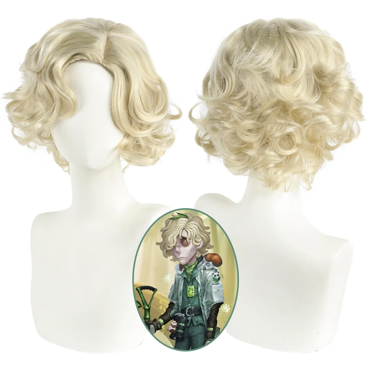 

Synthetic Wig Cosplay Costume Designer Curly Heat Resistant Fiber Natural Scalp Daily Party Women Hair