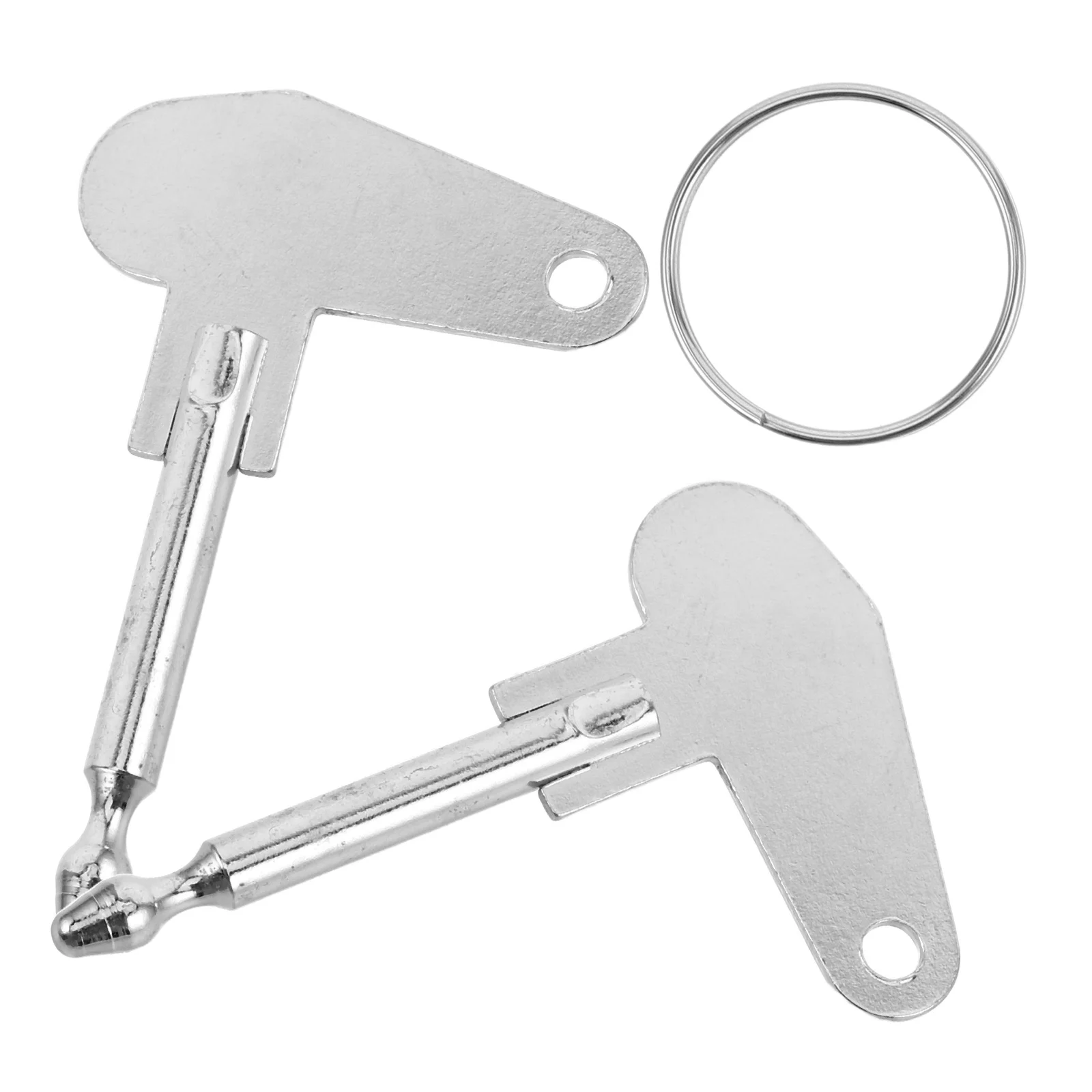 

2pcs Universal Tractor Keys Metal Ignition Starter Set For Lawn Mower Excavator Golf Cart Heavy Equipment Easy Carry