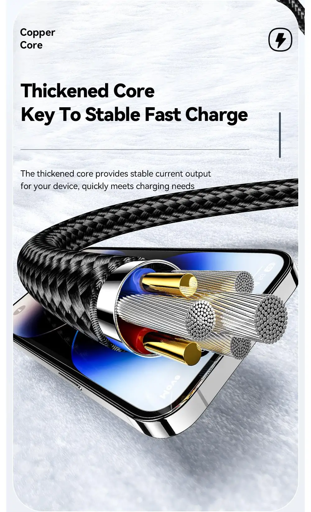 Essager 4 in 1 65W USB C To Type C Lightning Fast Charging Cable For IPhone 15 14 13 Pro Max Xiaomi Huawei Multi Charger Cable