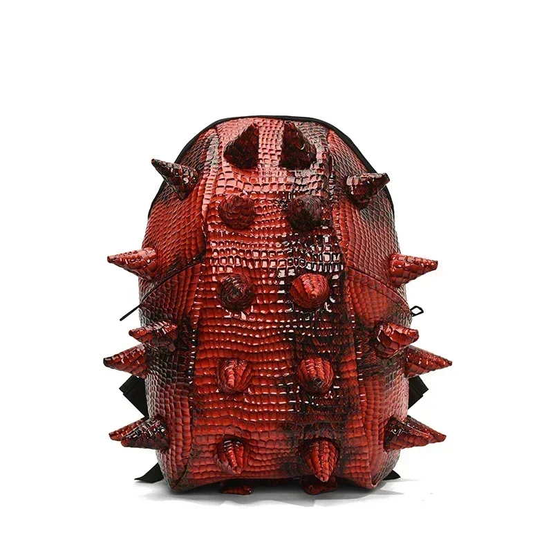 Soft Hedgehog Shape PU Backpacks Large Capacity 2024 High Quality Fashion New Style Unique Design Personality Backpacks Bolsa