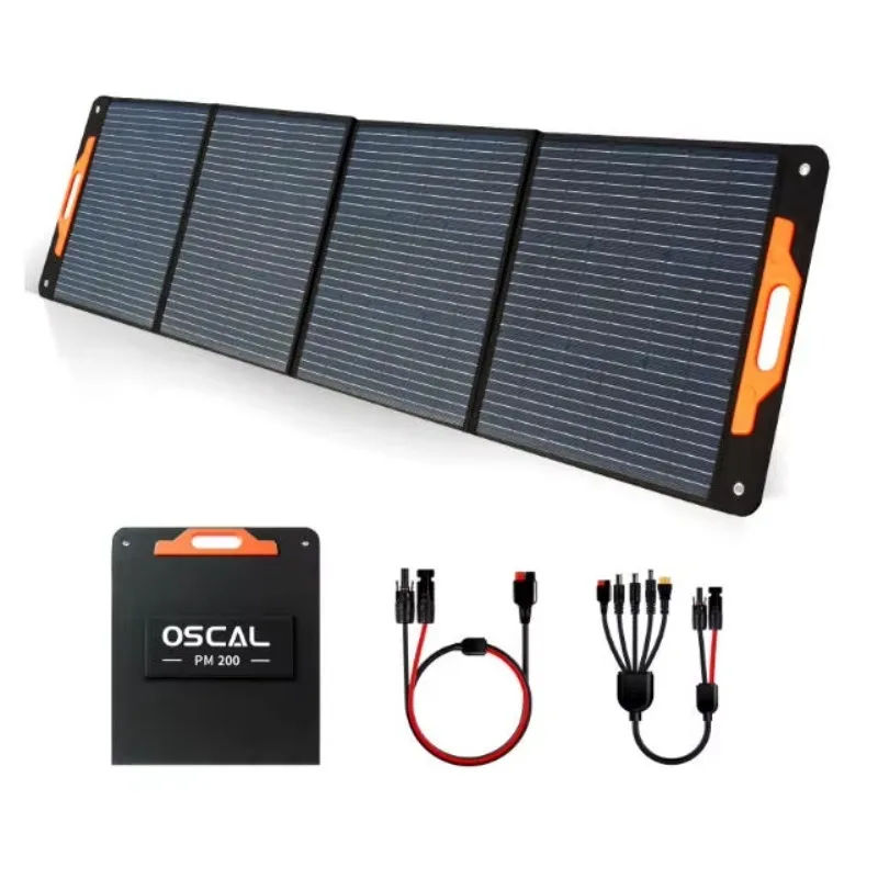 

Oscal PM200 Pro Solar Panel 200W Power Station Outdoor Camping EU US Warehouse For All Oscal Power Station