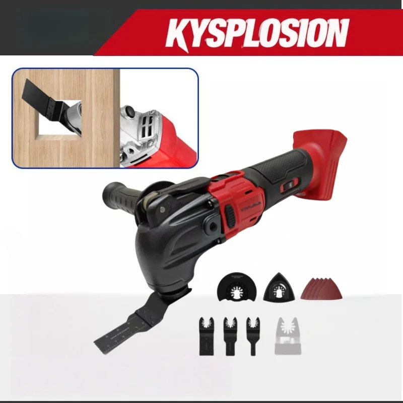 

Brushless Electric Cordless Oscillating Multitool Home Trimmer Saw Renovator Woodworking Power Tool For Milwaukee m18 Battery