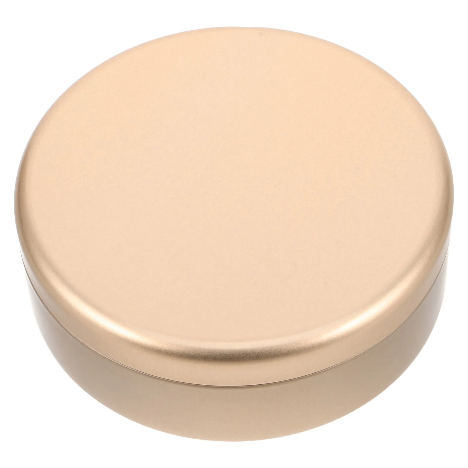 

Round Tin Box with Lid Portable Candy Storage Box for Small Treats Jewelry Keys DIY Crafts Birthday Gift Ideas