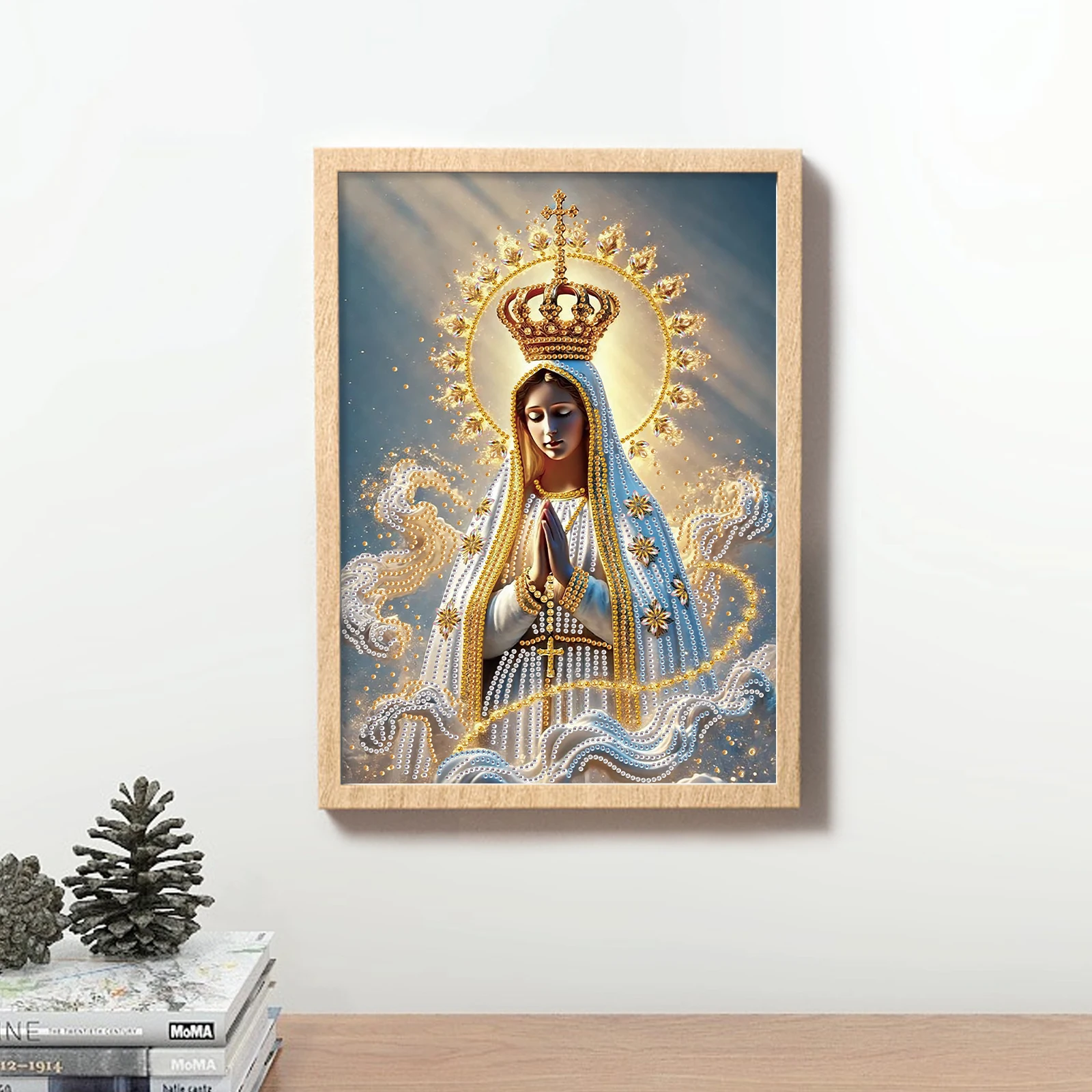 Special Shape Diamond Art Pain - Embroidery Icon ulasan dan harga