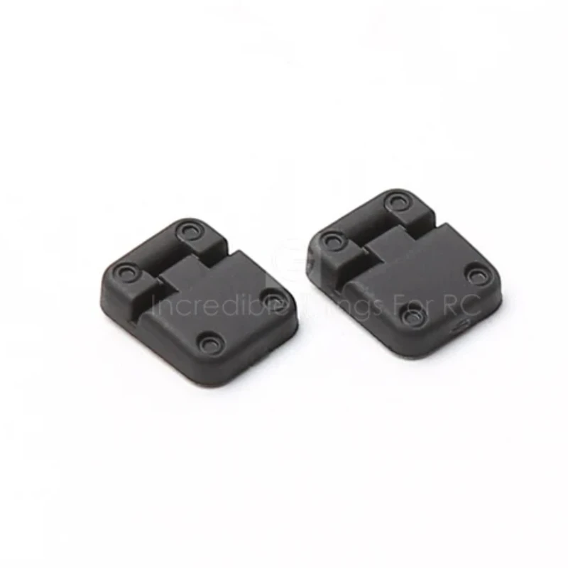 2Pcs Simulation Rubber Door Hinge Hinge for 1/10 RC Crawler Car Traxxas TRX4 Defender Accessories Upgrade Parts