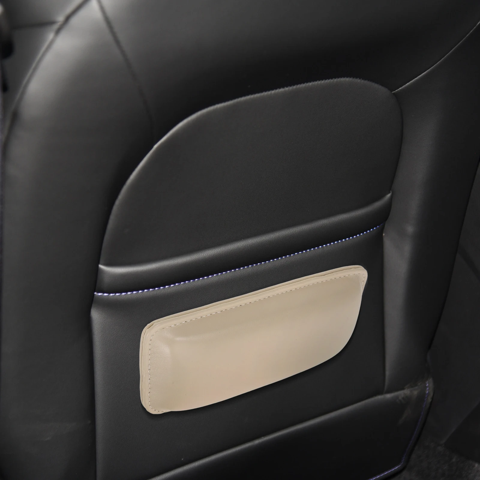 

Universal Car Knee Cushion Leg Support Armrest Pad PU Auto Console Center Seat Driving Accessories for All Vehicles