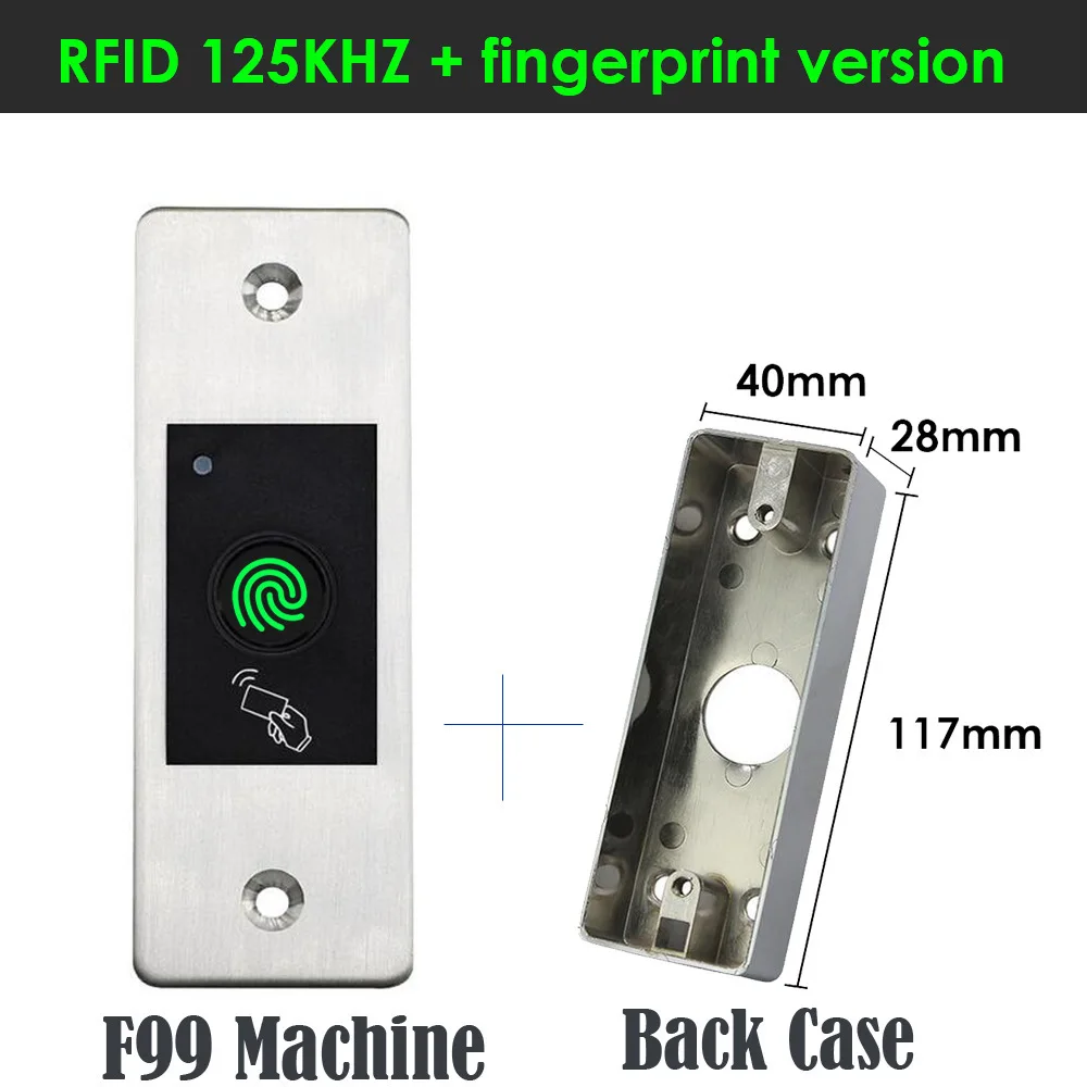 Door Fingerprint RFID Reader Biometric System Access Control Embedded Design