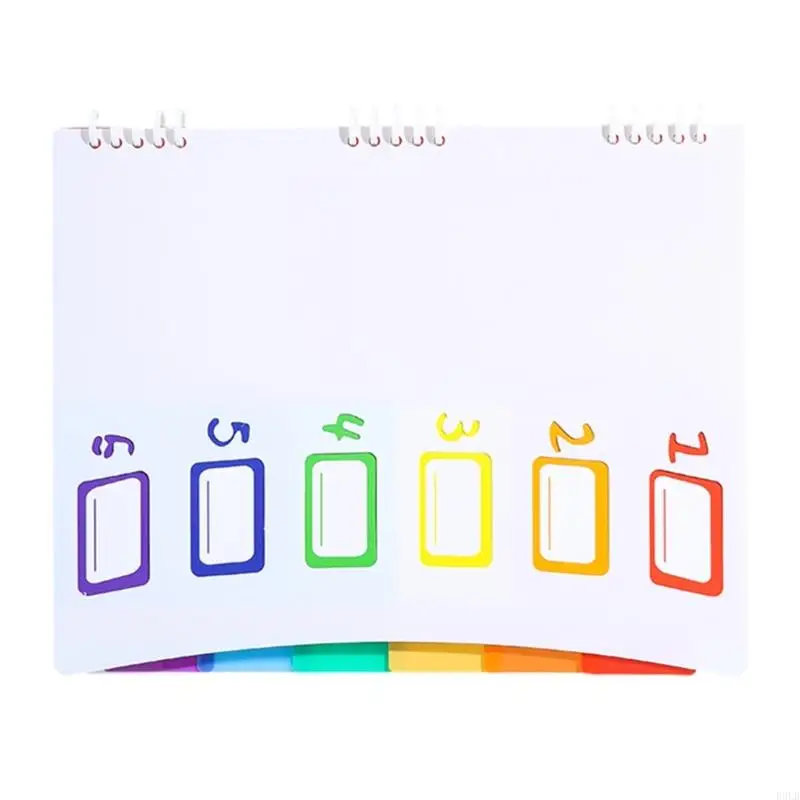2025 New 6 Pockets Expanding File Folder with Removable Pages and Numbered Label Window Letter Size File Organiser Sorting