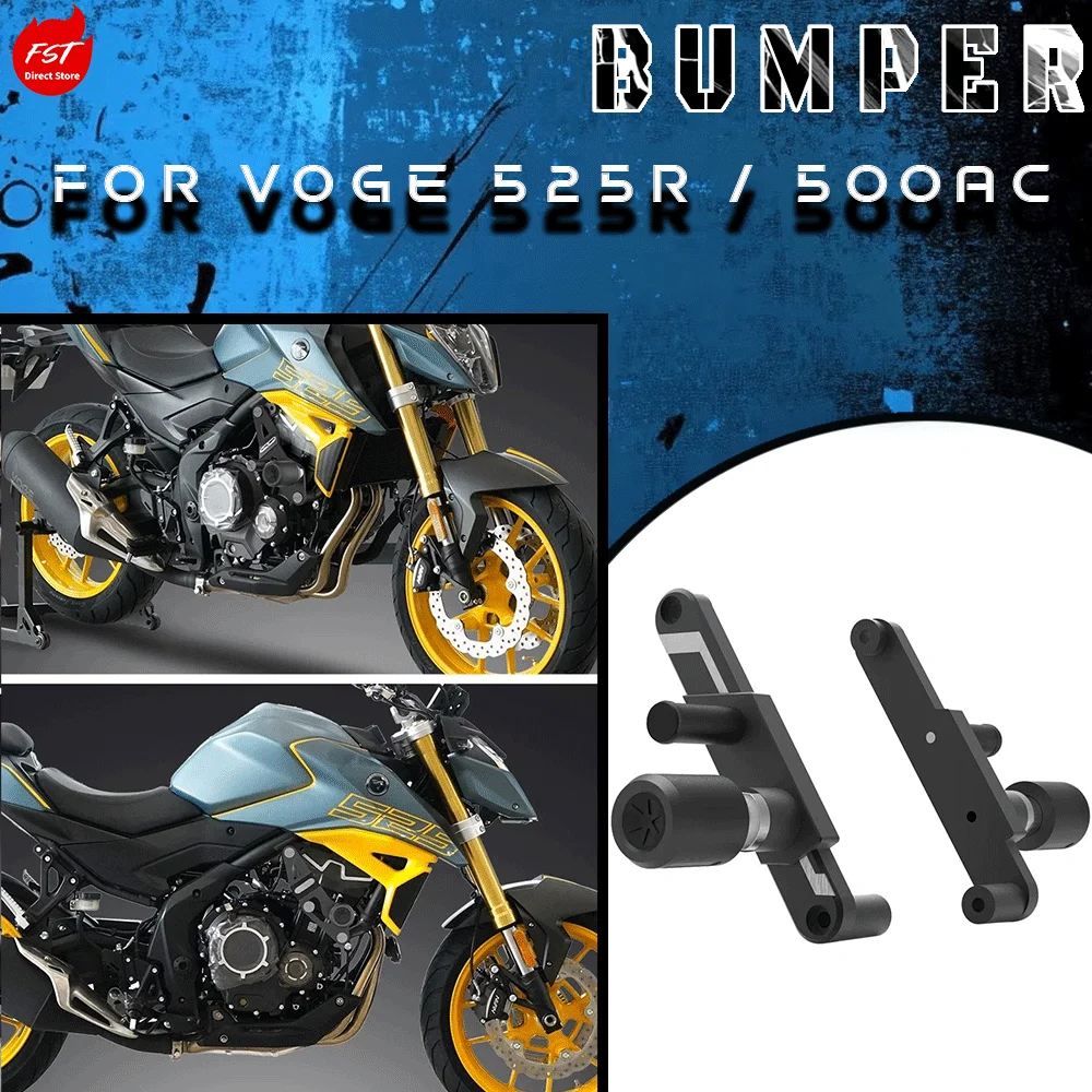 

Fit for VOGE 525R Crash Bar Anti-fall Sliders Bumper, 500AC Anti-fall Bar Racing Protection Modified Accessories