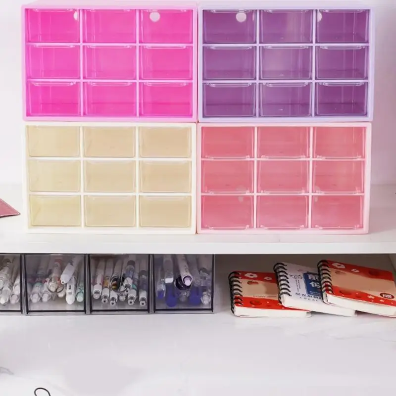 

31BB Универсальные настольные органайзеры из 9 секций для демонстрации ювелирных изделий, инструментов для дизайна ногтей и