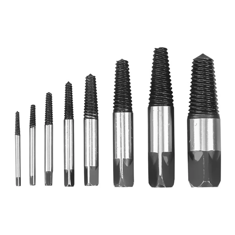 8 Pieces Of Water Pipe Broken Wire Extractor Faucet Triangle Valve Broken Thread Sliding Screw Broken Screw Broken Screw Durable