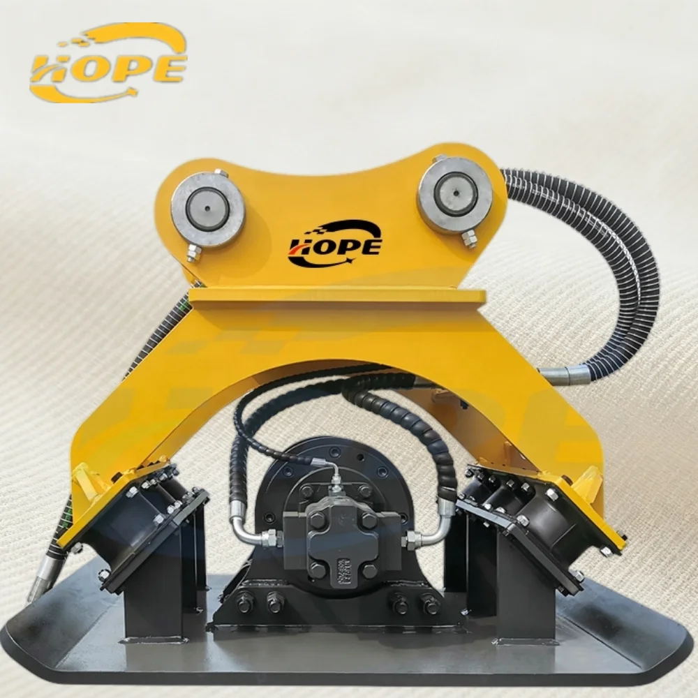 Excavator Compactor Versatile Attachment for Sand, Gravel, and Soil Compaction view 4