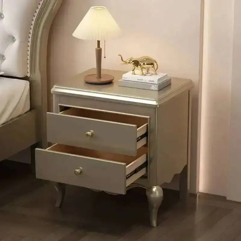 Nordycka Jakość Delikatna Elegancja Nowoczesny Stolik Nocny Modny Stolik Nocny z Przechowywaniem Europejskie Mesitas De Noche Meble do Sypialni