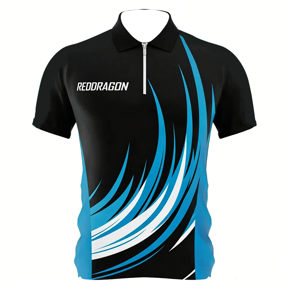 Gerwyn Price Darts Player Jersey Sport Polo Shirt Quick Drying Breathable Gift for Enthusiasts Sports Leisure