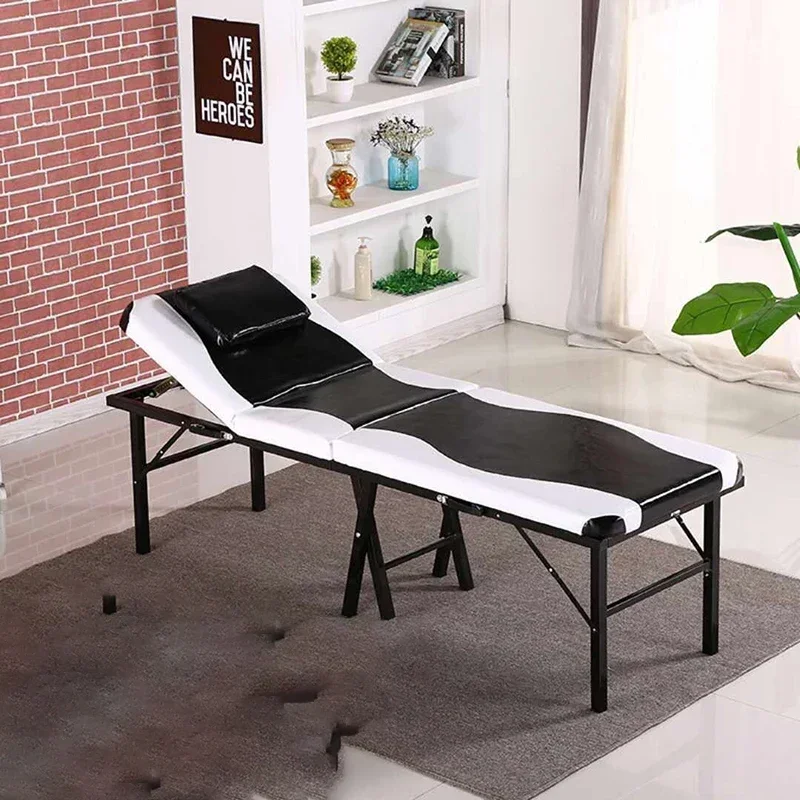 Portable Bed Massage Aesthetic Care Professional Stretcher Salon Furniture Beauty Salon Lash Recliner Chair Maca Portatil Table