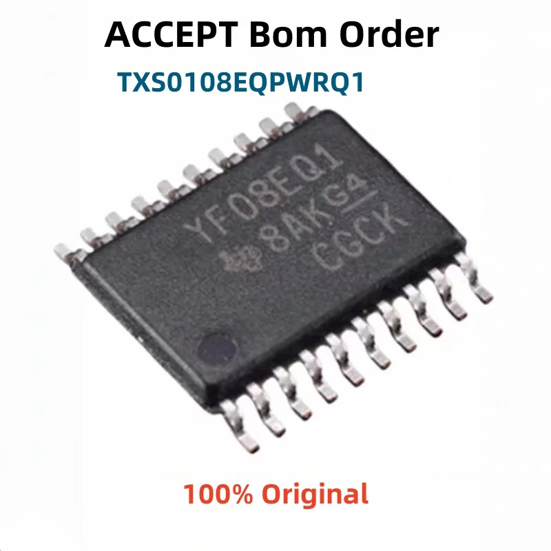 10PCS 100% New TXS0108EQPWRQ1 YF08EQ1 TSSOP-20 Brand New Original Chips ic