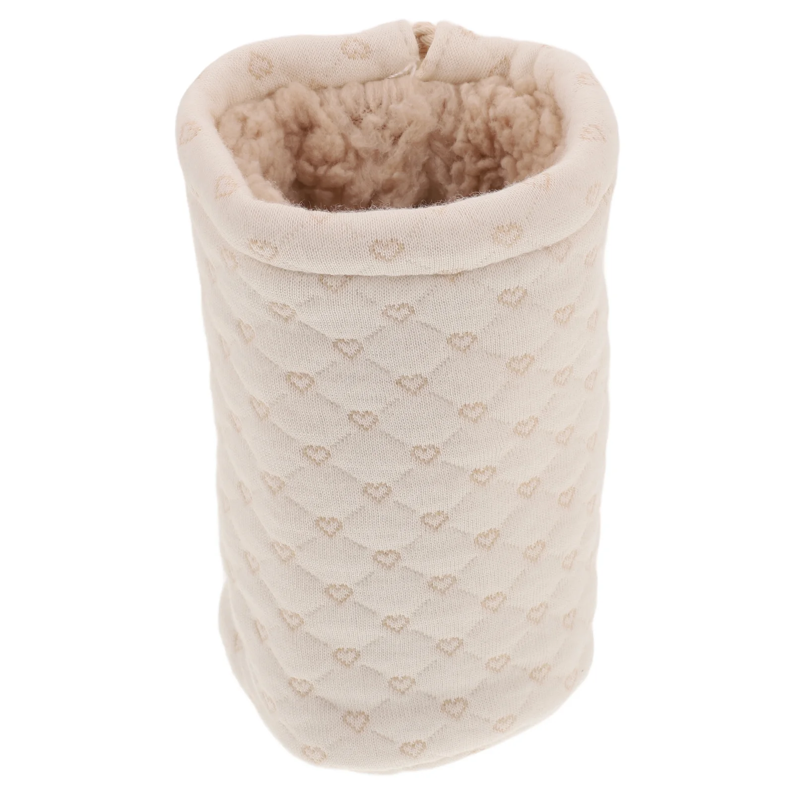 

Thickened Lamb Fleece Bottle Sleeve Insulator for Baby Milk Bottles Extended Heat Retention Portable Design for Travel and Daily