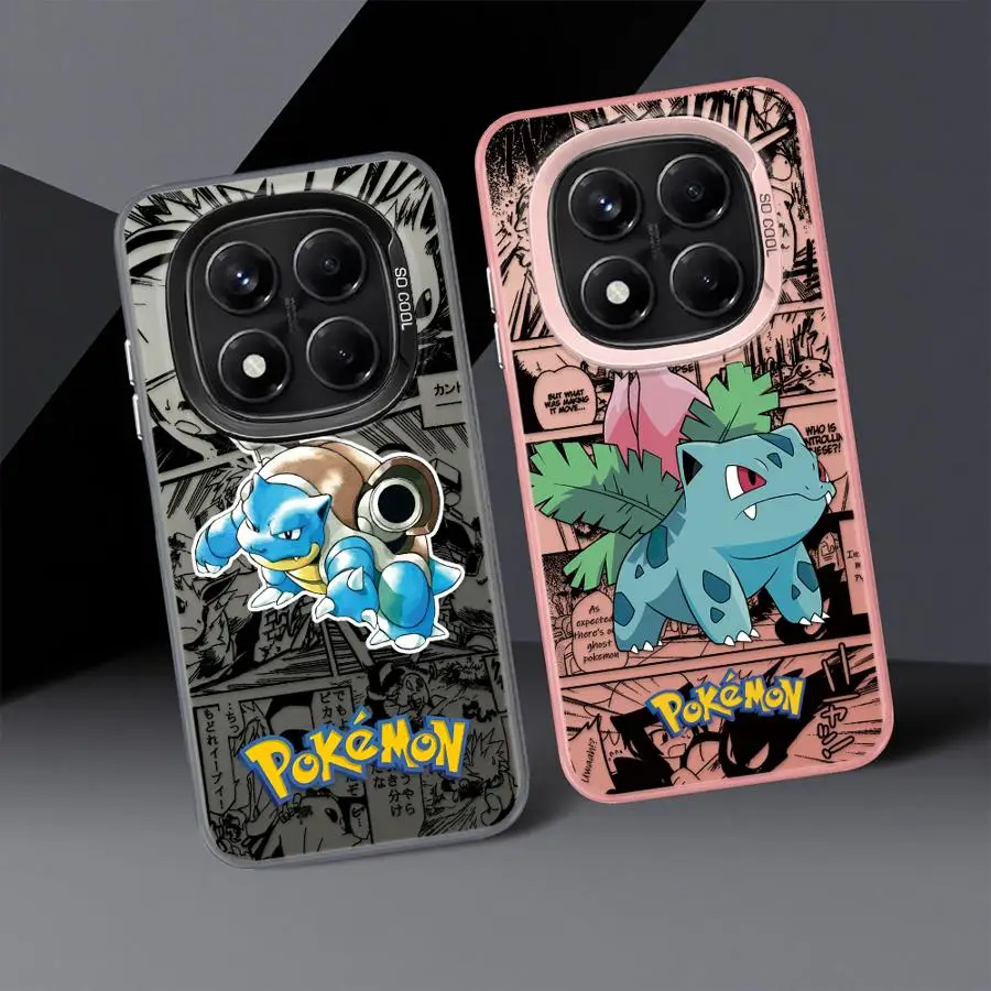 Phone Cover Case for Xiaomi Redmi Note 15 A1 Note 13 12 Pro Plus 11 Pro A2 14C 12 10 12C 13C Pokemons Charizard Blastoise