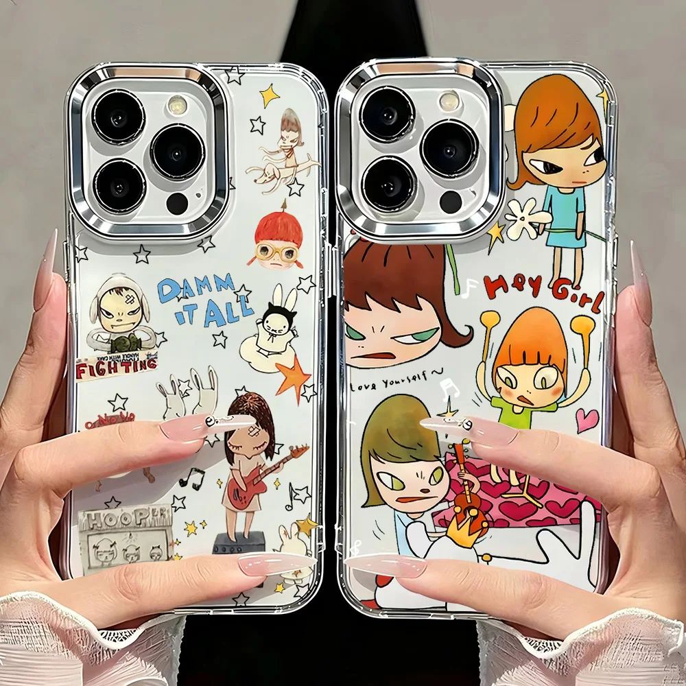 HOT Cartoon Yoshitomos Naras Phone Case for Samsung Galaxy S26 S25 S24 S23 S22 S21 S20 Note20 FE Ultra Edge Plus 4G 5G