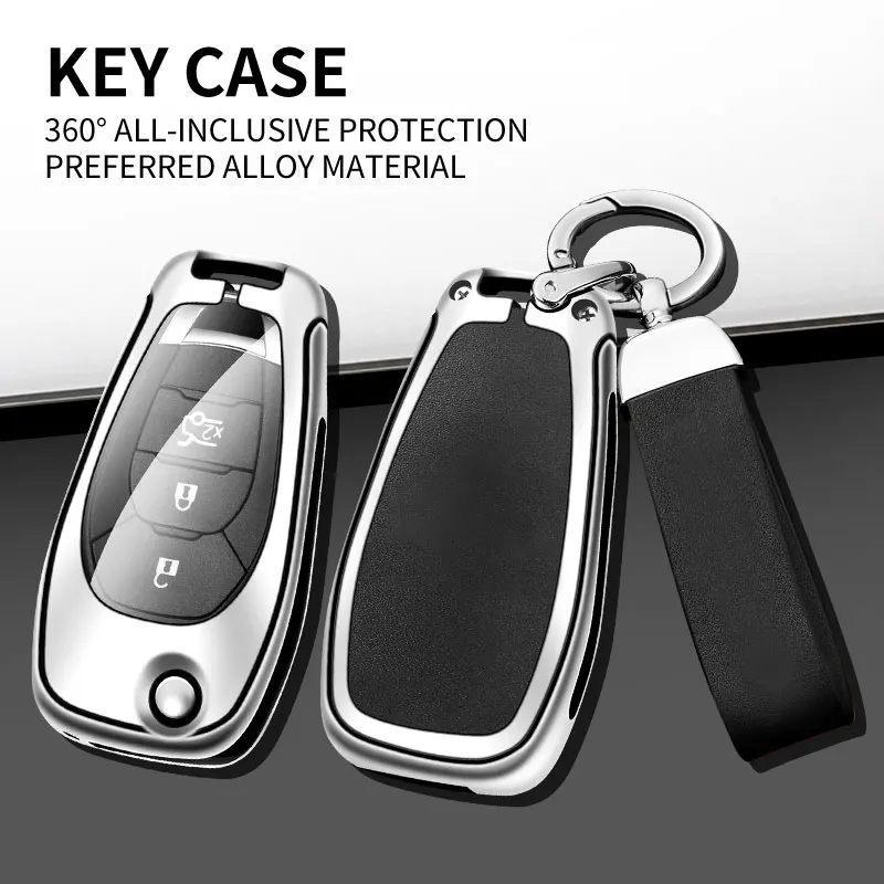 Car Key Cover For Chevrolet Cruze Malibu Onix RS Spark Aveo view 5