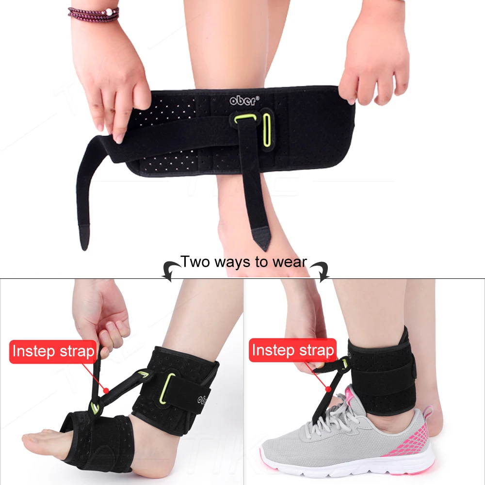 Plantar Fasciitis Dorsal Night &Day Splint Foot Orthosis Stabilizer Adjustable Drop Foot Orthotic Brace Support Pain Relief